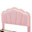 Lit tapissier en forme de fleur-418147945-423709641