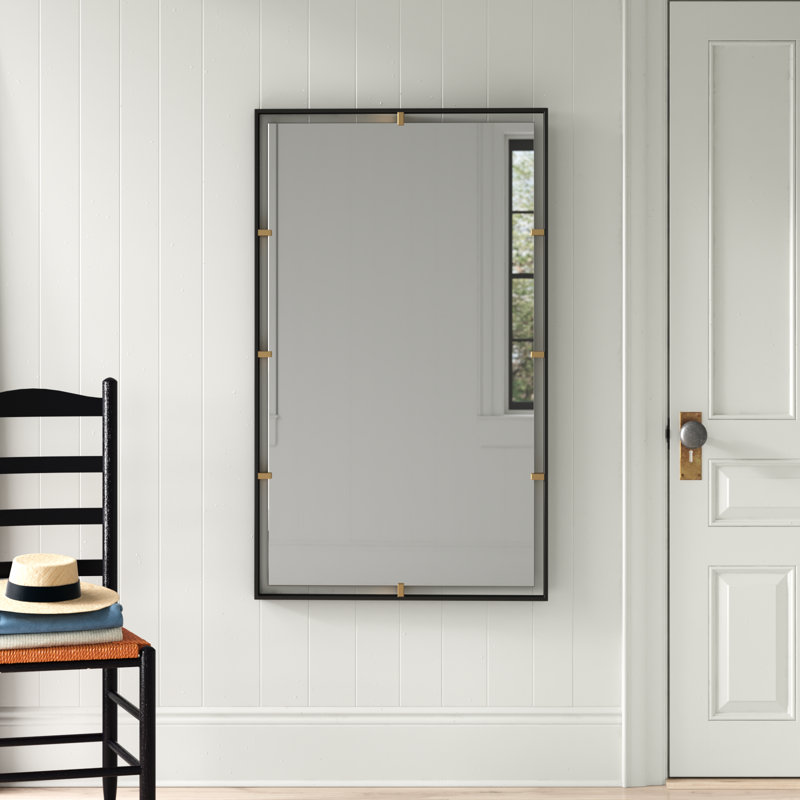 Amina Metal Rectangle Wall Mirror