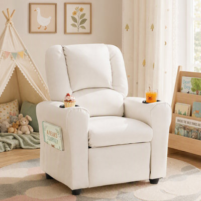 Esca Kids Recliner with 2 Cup Holder