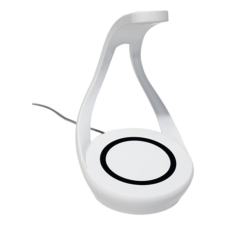 Lampe de bureau 9" à chargeur de téléphone sans fil Heide