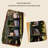 21.26"Green Solid Wood Bookshelf