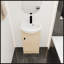 Meuble-lavabo autoportant de 18 po