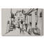 Toile tendue encadrée rétro avec croquis rétro-183673657-183673648