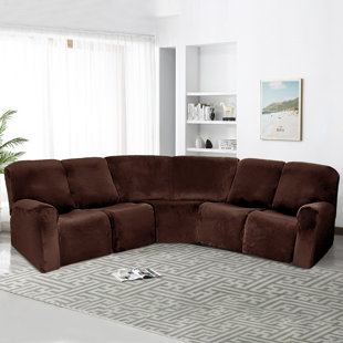 129 Inch L Shape Couch Cover For Sectional