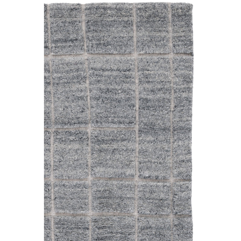 Tonesha Handmade Performance Geometric Rug, Rectangle 8' x 10'