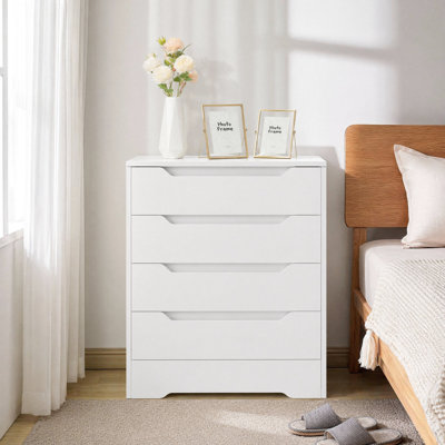 Basanti 4 Drawer Chest, Handless Design
