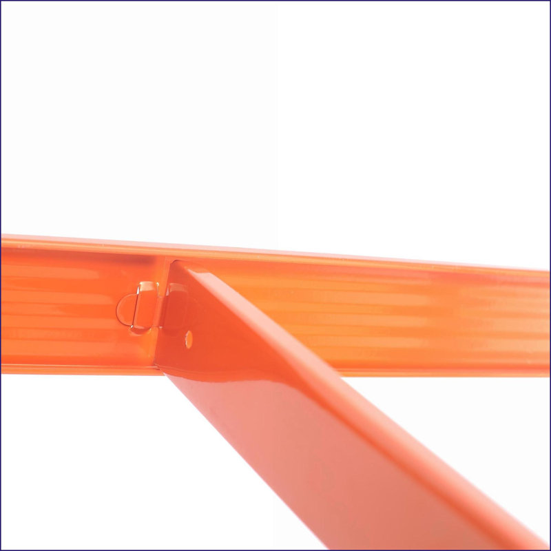 Tablettes de rangement pour garage robustes à 5 niveaux | H 71 po x l 35,4 po x P 15,87 po | Fer | Bleu marine