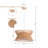 Arba 3-Light Dimmable Solid Wood Drum Chandelier-628949338