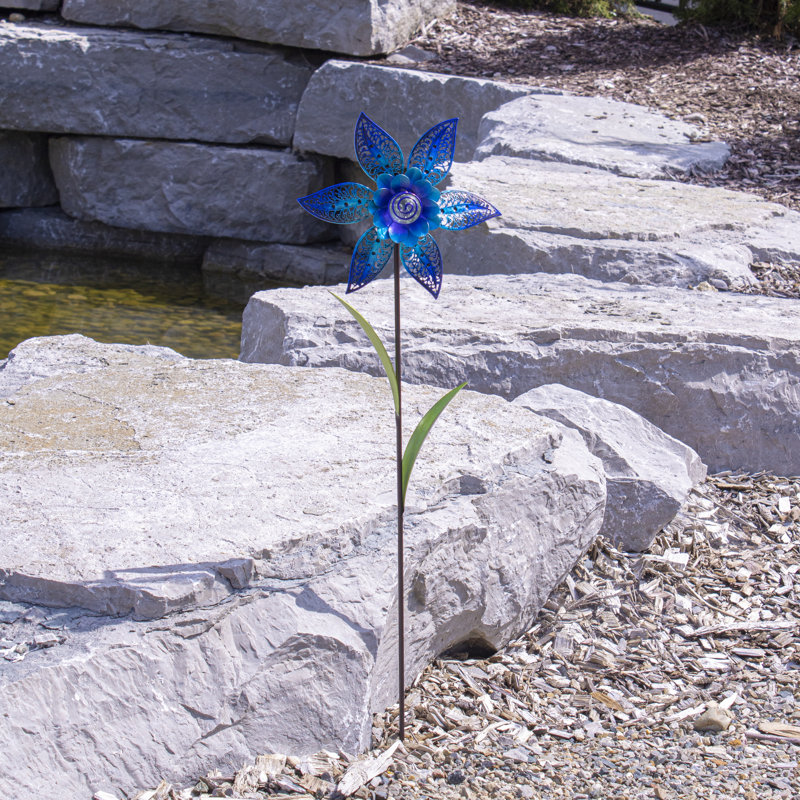 Rotateur filigrané, Bleu