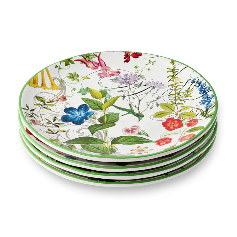 Greenhouse Set of 4 Salad Plates 9"