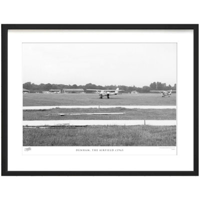 Denham, The Airfield C1965 by Francis Frith - Single Picture Frame Print
