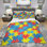 World Autism Awareness Day - Contemporary Abstract Duvet Cover Set - Microfiber Polyester