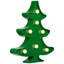 Enseigne murale verte 8,75 po