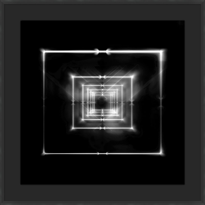 Vortex Lights 2 Print by Mat Sanders