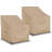 High Density Waterproof Outdoor Patio Chair Cover, All Weather Protection 2 PCs Patio Deep Seat Chair Cover Protector (Set of 2)-1262947574