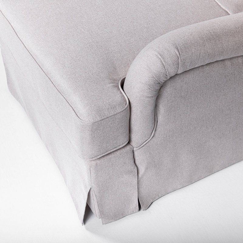 Fully Assembled Cream White 3D Textured Petal Accent Chair, White