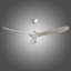 Ventilateur de plafond standard à 3 pales de 60 po avec télécommande Nicola-1205610634