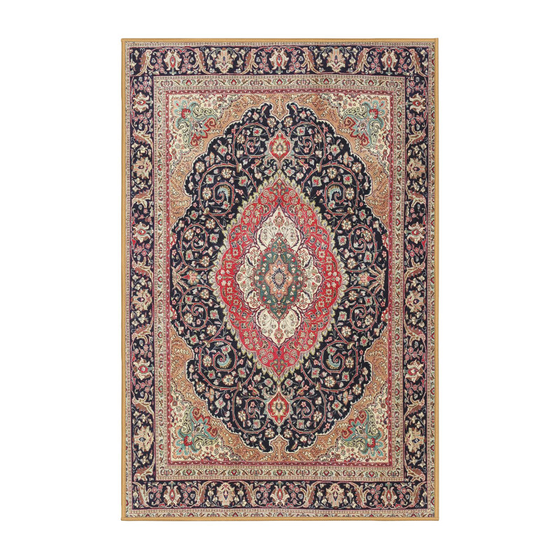 Glasmann Oriental Indoor Rug, Rectangle 2' x 4'