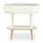  La Rachelle Mirrored Glass Top End Table with Storage