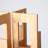 Burlywood Modern Solid wood Rotating Bookshelf