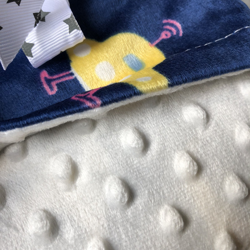 Couverture pour bébé dinosaurs minky