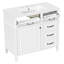 Meuble-lavabo 36 po avec comptoir en céramique-351730745