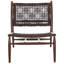 Chaise d'appoint à dossier tissé Kazbah-1960587201