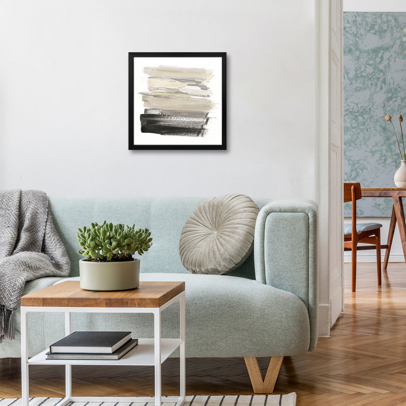 Linear Square I - reproduction d'art murale - affiche de galerie, H 24 po x l 24 po