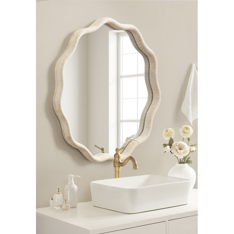 Miroir mural Rahfy, 32 po x 32 po, Rond