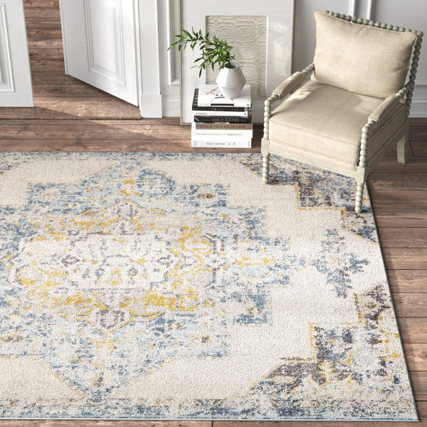 Augustin Oriental Gray/White Area Rug Kelly Clarkson Home Rug Size: Rectangle 5'3 x 7'3