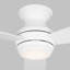 Ventilateur de plafond d'intérieur à DEL à intensité variable avec ensemble d'éclairage, télécommande et moteur réversible manuel Rivers-2139559744-2118113040