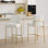 Tabouret de comptoir 27 po Angelick