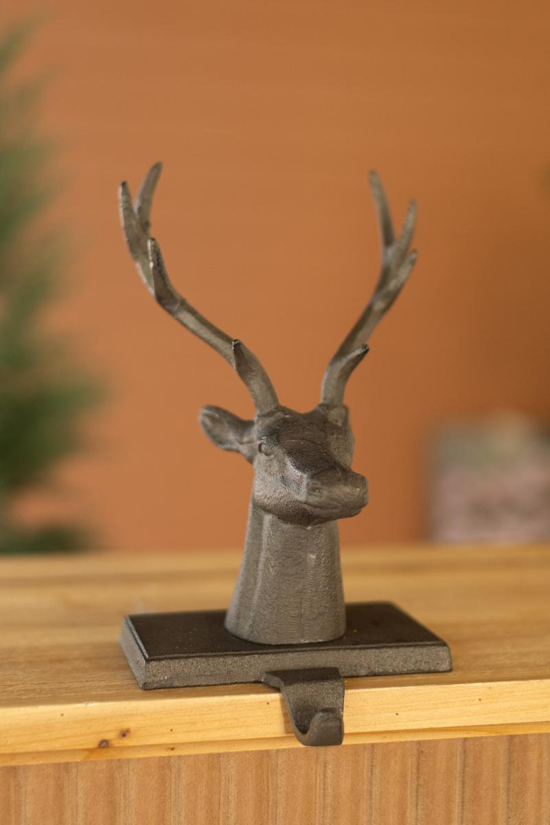 Woodland Deer Stocking Holder Sculpture