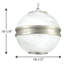 Luminaire suspendu sphère 3 lumières Moonrise