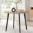 Bulkley Round Dining Table Scratch Resistant Melamine Surface - Modern Scandi Style-1872977052