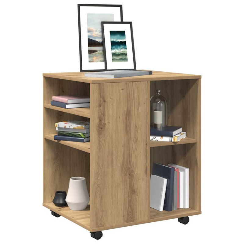 Alarins End Table, Artisan Oak