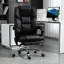 Chaise de bureau avec massage et repose-pieds inclinable - Un confort inégalé pour le travail et les loisirs toute la journée