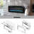 Rayva Front-Venting Recessed and Wall-Mounted Electric Fireplace -509858905