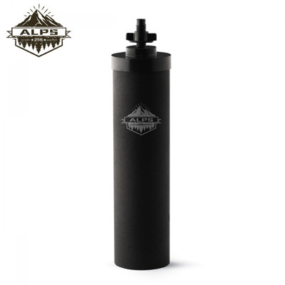 ALPS256 FALP Replacement Filter for ALPBT Water Bottle Carbon Fiber Filter - Black