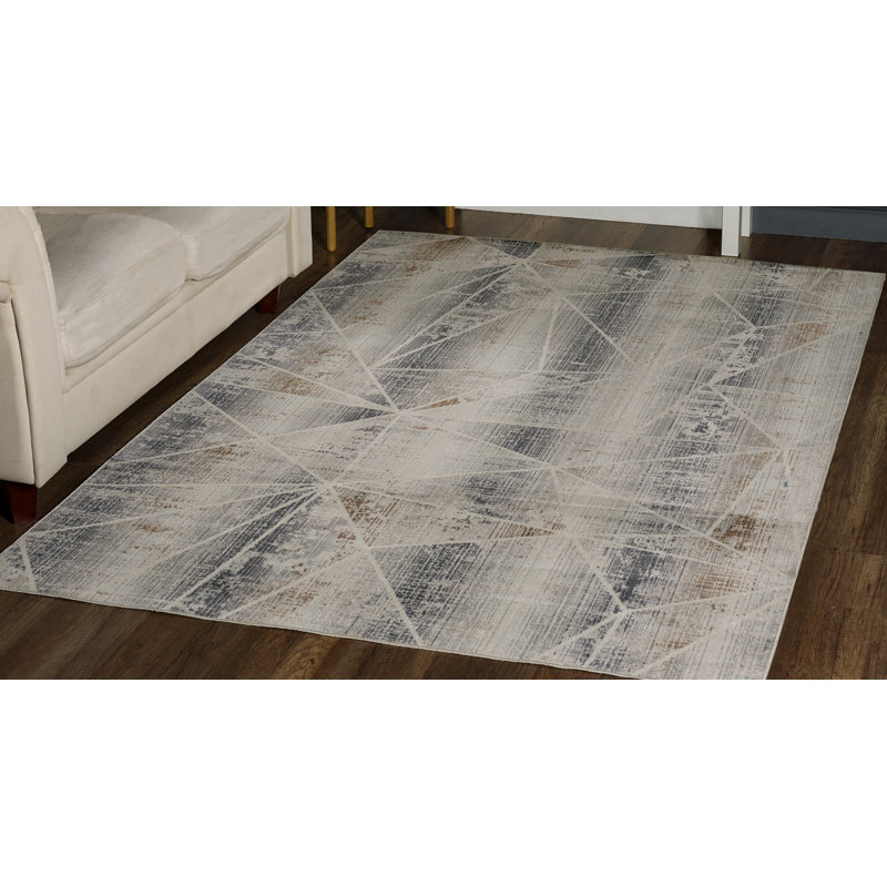 Baymore Geometric Indoor Rug, 5'2" x 8'2"