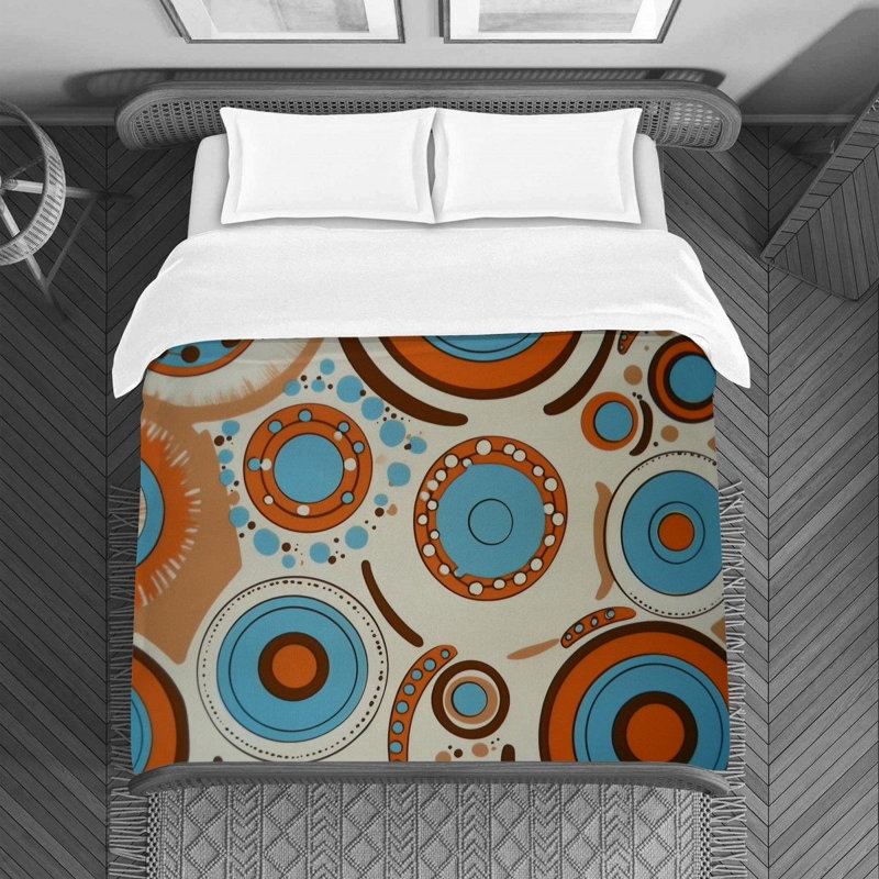 Housse de couette Funky Bedding, Housse de couette pour très grand lit
