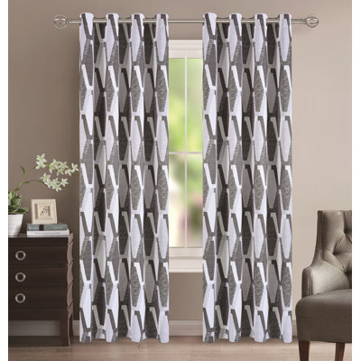 Alaia Room Darkening Curtain Single Panel