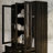 79.9" H 6-Door China Cabinet With Drawers