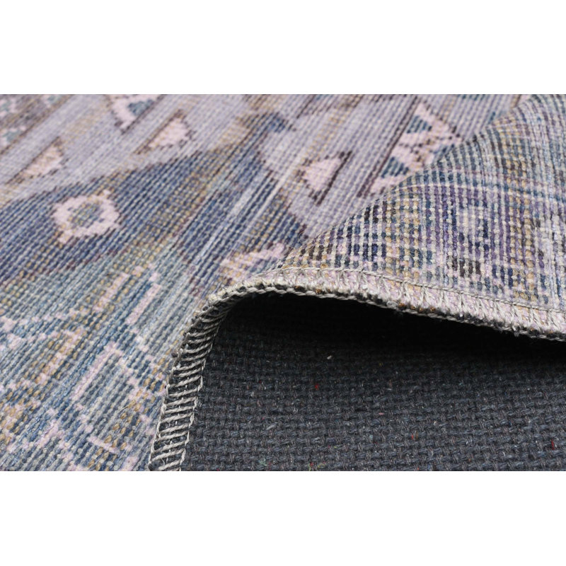 Tapis oriental à tissage plat Jaiceion, Rectangle 7 pi 8 po x 10 pi