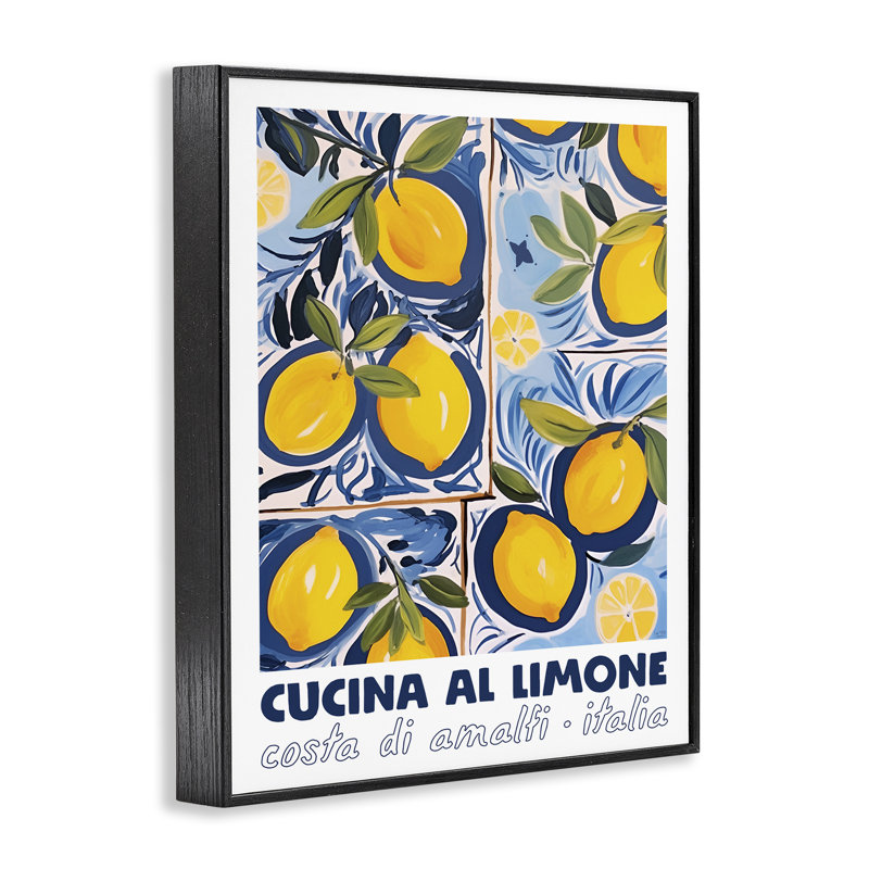 Giclée encadrée, par Lux + Me Designs, H 14 po x l 11 po, Giclée encadrée noir minuit