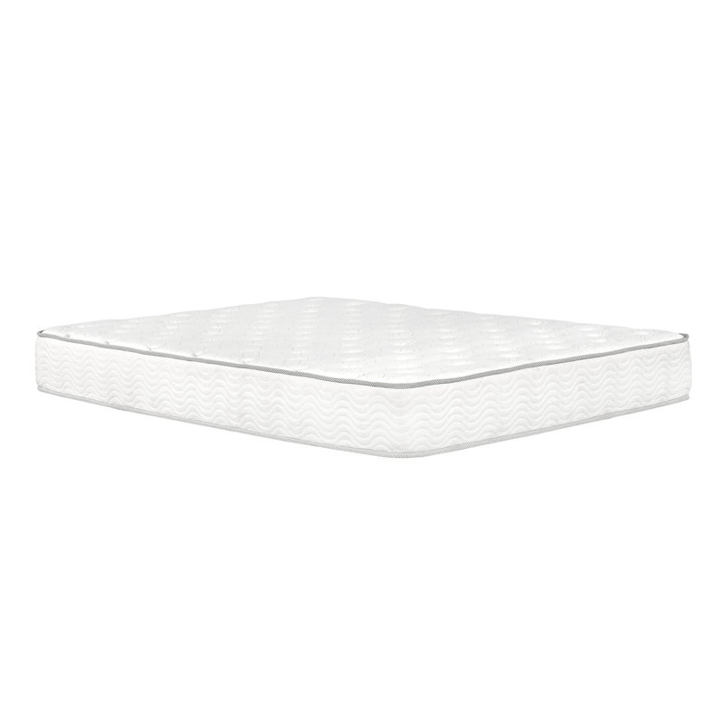 Premium 9 po Lit moyen à ressorts ensachés dans un sommier - simple TG, blanc, Lit simple