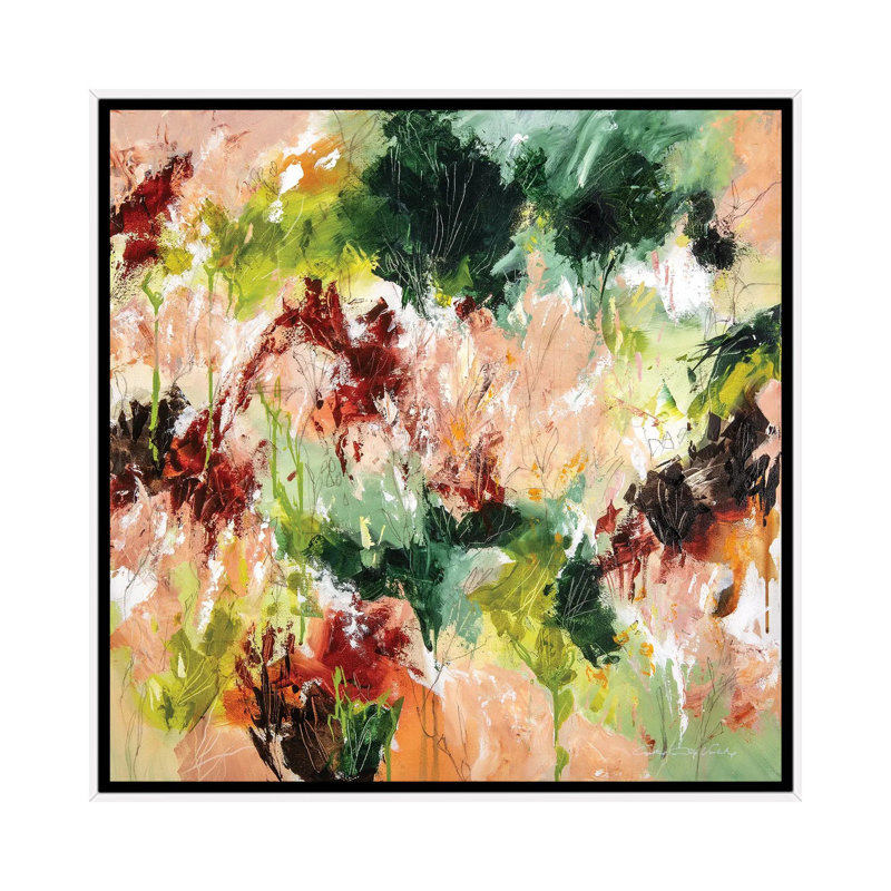« Nature Imprints II » par Cristina dalla Valentina-impression d’art graphique, H 37 po x l 37 po x P 1,5 po, Pas de tapis