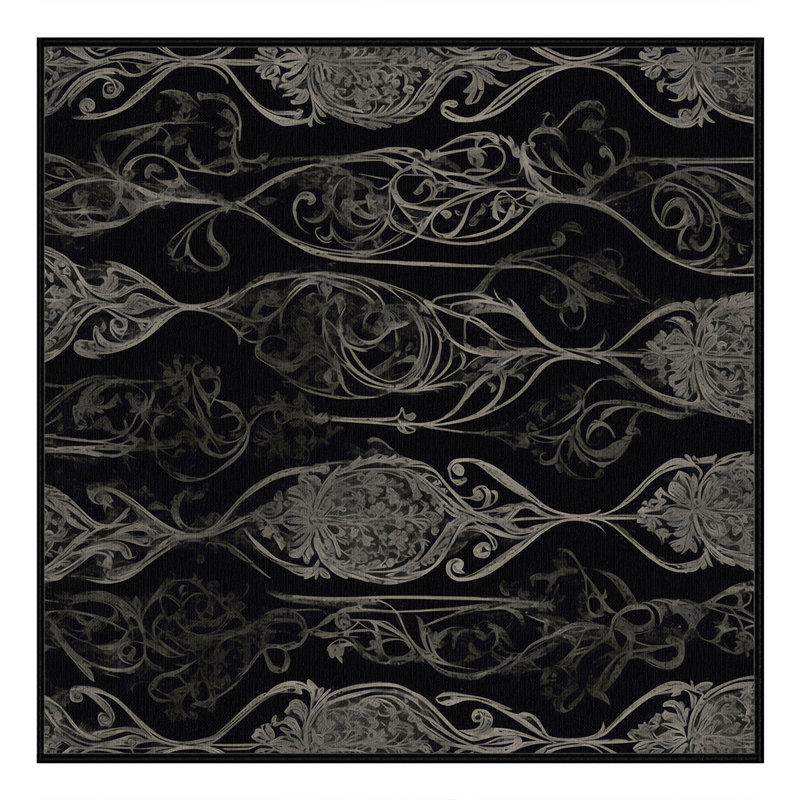 Gothic Petals Rug, Square 7'