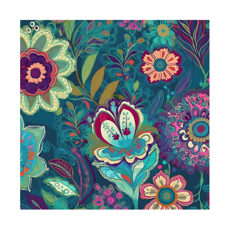 Art sur toile «Bachelor Sasha Flower Meditations III», H 24 po x l 24 po