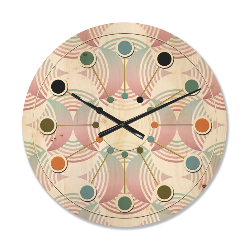 Horloge murale géométrique I, Petit